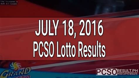 swertres result july 2016